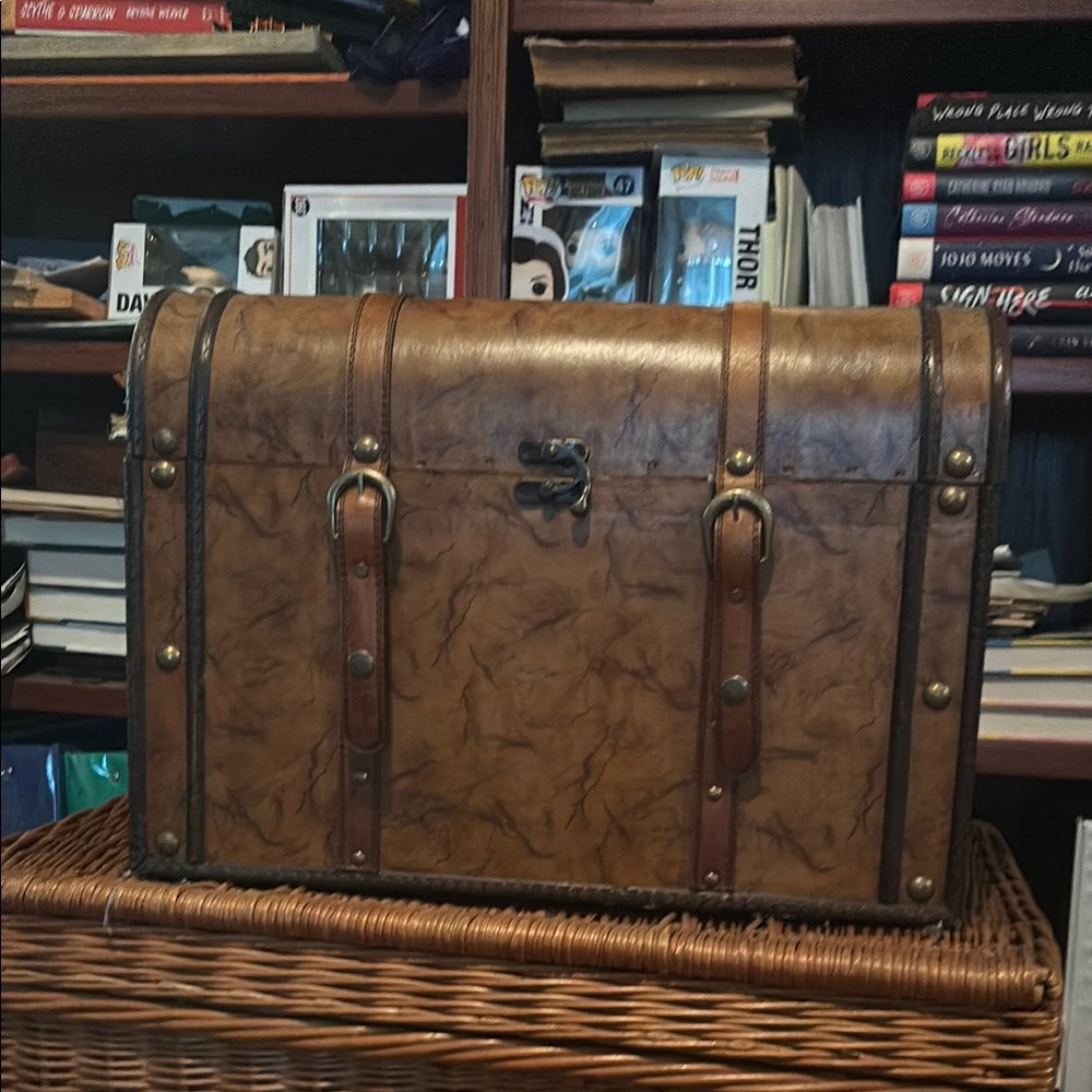 Vintage Style Brown Trunk